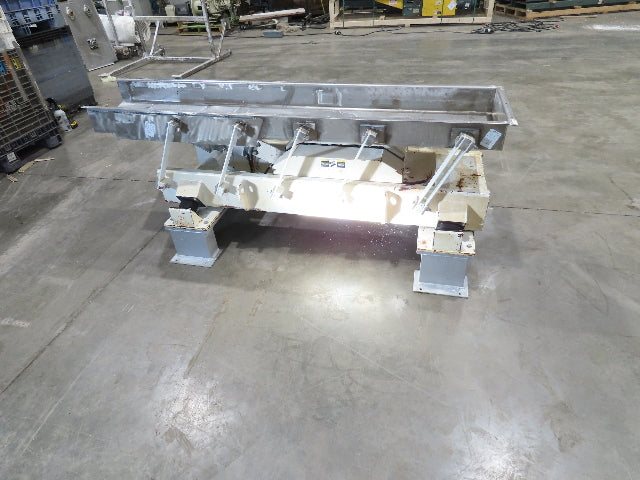 Link-Belt LBL 18"x7' Stainless Vibrating Shaker Feeder Conveyor Food Process