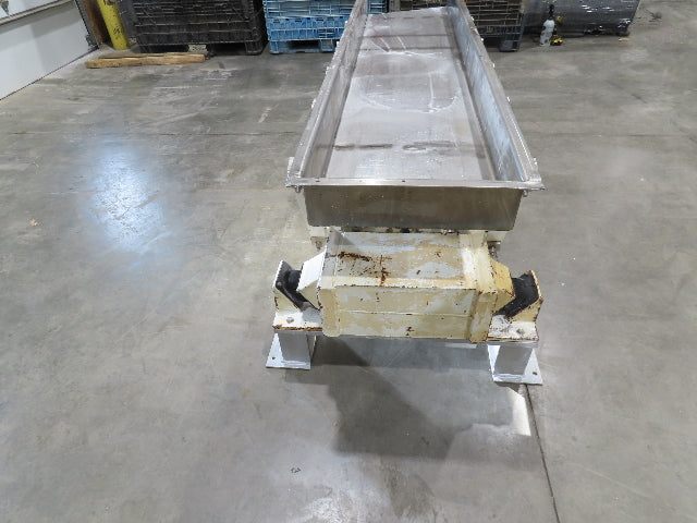 Link-Belt LBL 18"x7' Stainless Vibrating Shaker Feeder Conveyor Food Process