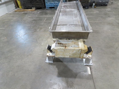 Link-Belt LBL 18"x7' Stainless Vibrating Shaker Feeder Conveyor Food Process