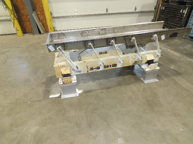 Link-Belt LBL 18"x7' Stainless Vibrating Shaker Feeder Conveyor Food Process
