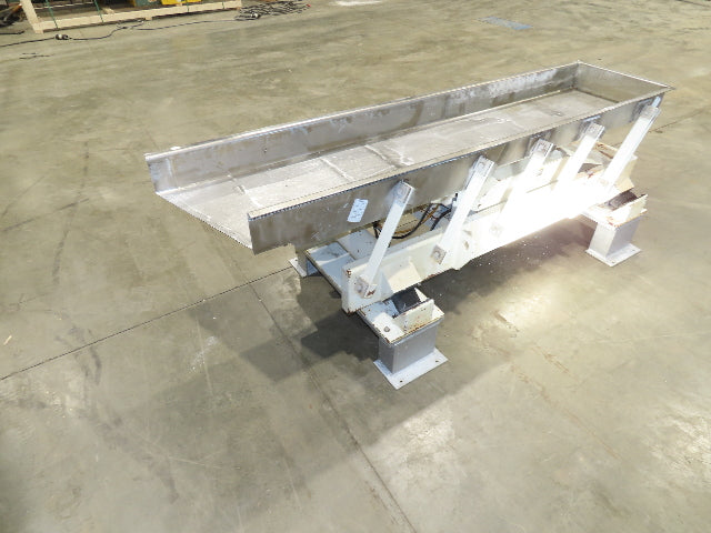 Link-Belt LBL 18"x7' Stainless Vibrating Shaker Feeder Conveyor Food Process
