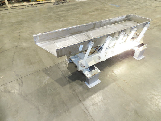 Link-Belt LBL 18"x7' Stainless Vibrating Shaker Feeder Conveyor Food Process