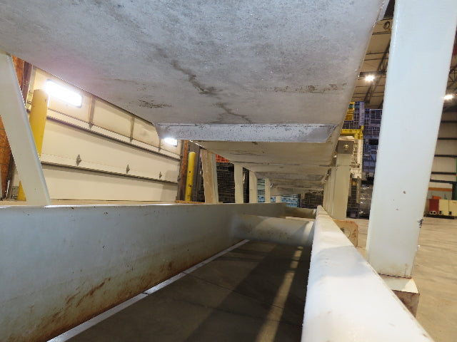Link-Belt 18"x19' Stainless Vibrating Shaker Feeder Conveyor Food Process