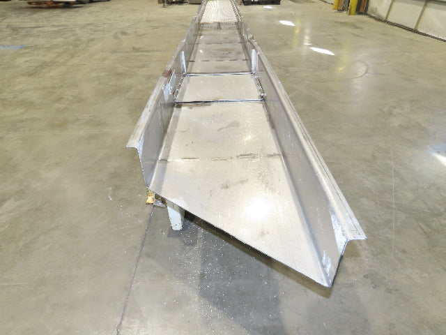 Link-Belt 18"x19' Stainless Vibrating Shaker Feeder Conveyor Food Process