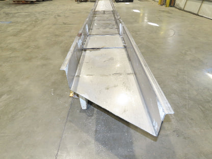 Link-Belt 18"x19' Stainless Vibrating Shaker Feeder Conveyor Food Process