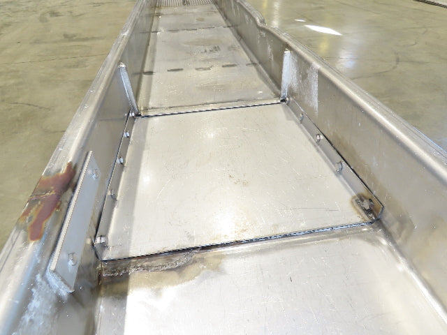 Link-Belt 18"x19' Stainless Vibrating Shaker Feeder Conveyor Food Process