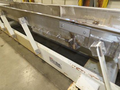 Link-Belt 18"x19' Stainless Vibrating Shaker Feeder Conveyor Food Process