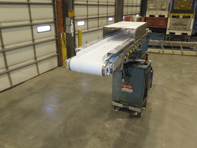 Proctor & Schwartz Hydraulic Powered Swivel Arm Feed Conveyor Food Processing