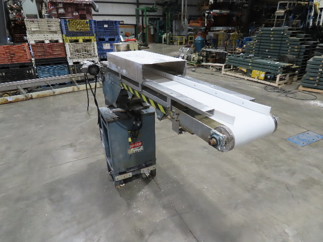Proctor & Schwartz Hydraulic Powered Swivel Arm Feed Conveyor Food Processing