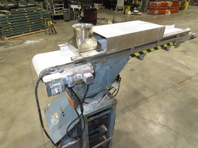 Proctor & Schwartz Hydraulic Powered Swivel Arm Feed Conveyor Food Processing