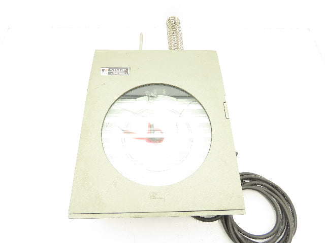 Weksler ROT2W9 Temperature Chart Recorder 110V 8W Chart W7-100-0-10 REV. 7 Day