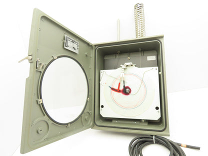 Weksler ROT2W9 Temperature Chart Recorder 110V 8W Chart W7-100-0-10 REV. 7 Day