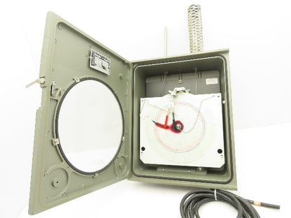 Weksler ROT2W9 Temperature Chart Recorder 110V 8W Chart W7-100-0-10 REV. 7 Day