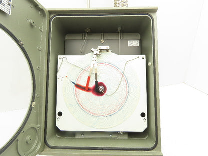 Weksler ROT2W9 Temperature Chart Recorder 110V 8W Chart W7-100-0-10 REV. 7 Day