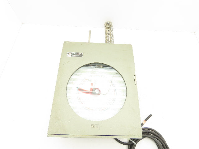 Weksler ROT2W9 Temperature Chart Recorder 110V 8W Chart W7-100-0-10 REV. 7 Day