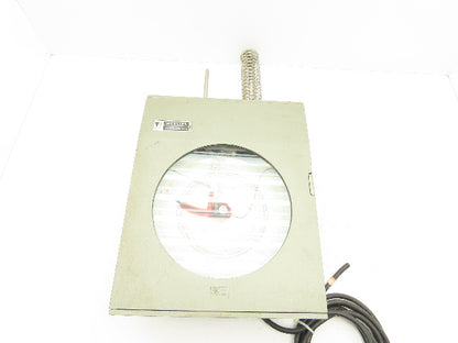 Weksler ROT2W9 Temperature Chart Recorder 110V 8W Chart W7-100-0-10 REV. 7 Day