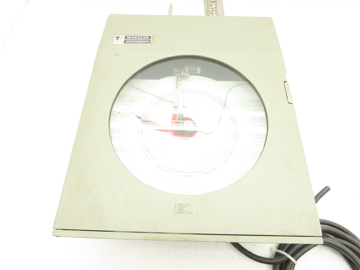 Weksler ROT2W9 Temperature Chart Recorder 110V 8W Chart W7-100-0-10 REV. 7 Day