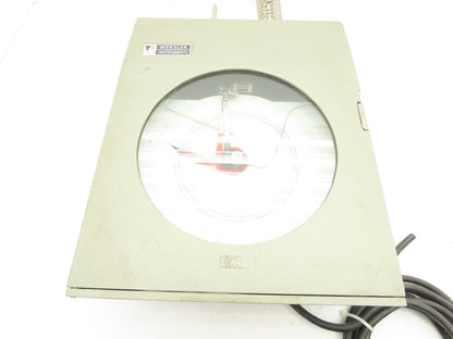 Weksler ROT2W9 Temperature Chart Recorder 110V 8W Chart W7-100-0-10 REV. 7 Day