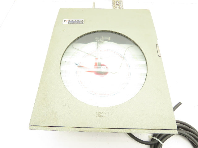 Weksler ROT2W9 Temperature Chart Recorder 110V 8W Chart W7-100-0-10 REV. 7 Day