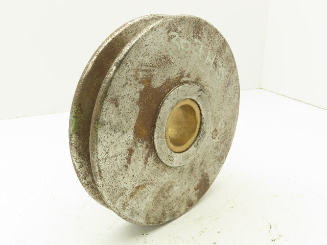 P&H Crane 307H31 Snatch Block Wire Rope Pulley Sheave  8-3/4" OD