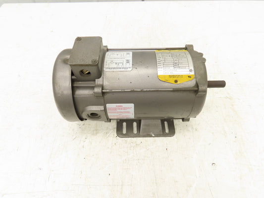 Baldor D1152 Direct Current DC Motor 1/2HP 1750 RPM 115V 4.8A 56 Frame