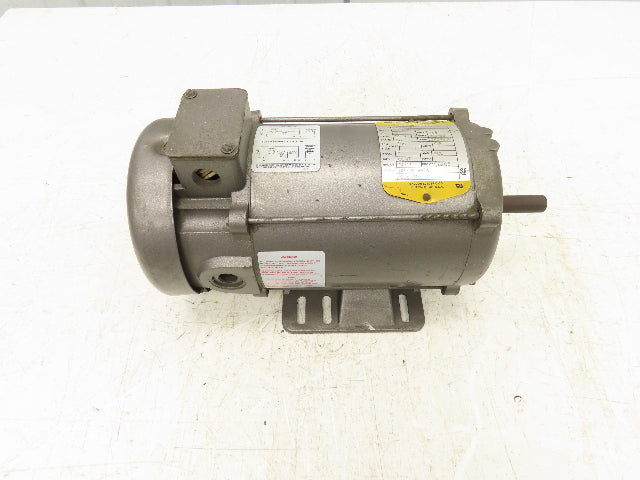Baldor D1152 Direct Current DC Motor 1/2HP 1750 RPM 115V 4.8A 56 Frame