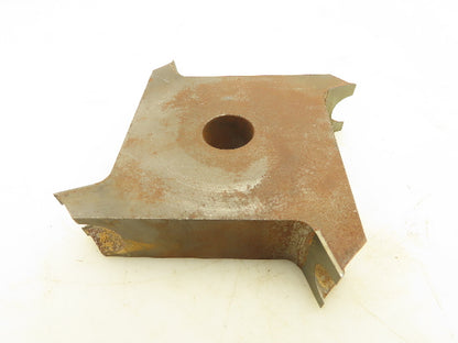 1" Bore Shaper Cutter Head Molding Profile Stair Tread Nose 3/4" Round Lot of 4