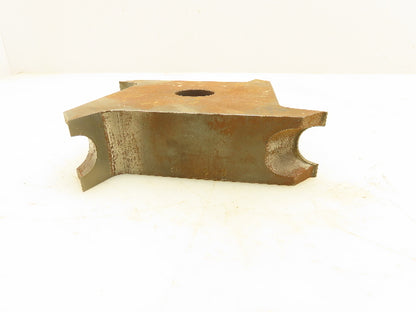 1" Bore Shaper Cutter Head Molding Profile Stair Tread Nose 3/4" Round Lot of 4