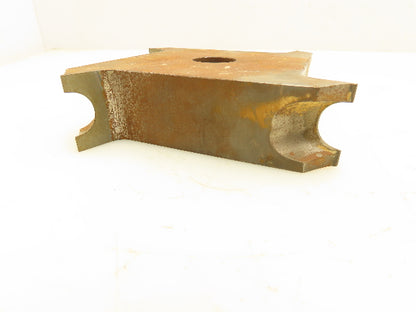 1" Bore Shaper Cutter Head Molding Profile Stair Tread Nose 3/4" Round Lot of 4