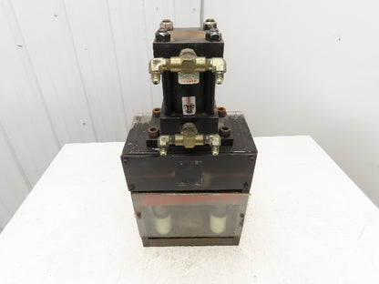 12 Ton Hydraulic Die Punch Press Bench Top 3000PSI 6" Open Die