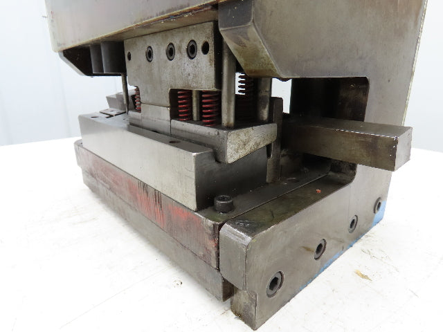 2 Ton Hydraulic Die Punch Press Bench Top 2" Stroke 800PSI 8" Open Die