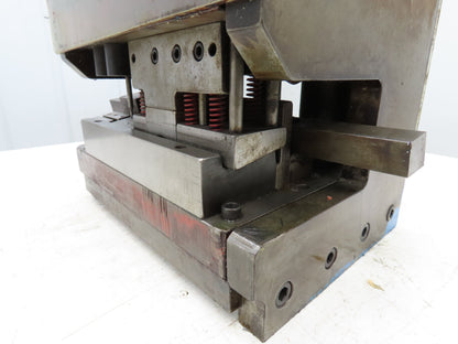 2 Ton Hydraulic Die Punch Press Bench Top 2" Stroke 800PSI 8" Open Die