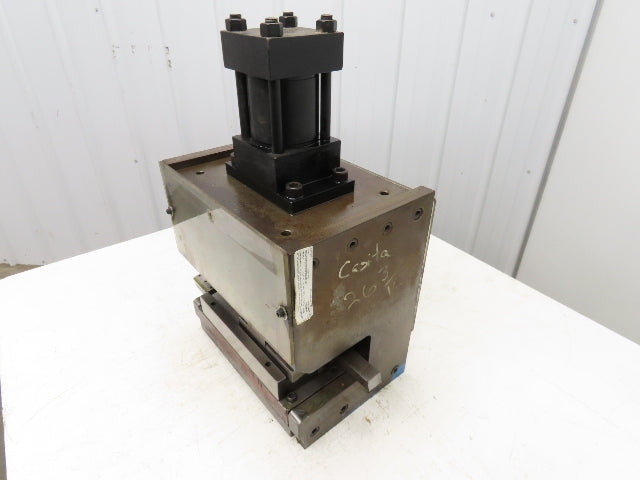 2 Ton Hydraulic Die Punch Press Bench Top 2" Stroke 800PSI 8" Open Die