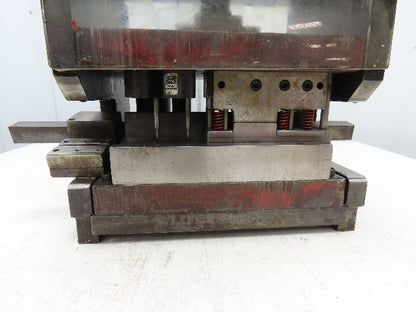 2 Ton Hydraulic Die Punch Press Bench Top 2" Stroke 800PSI 8" Open Die