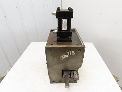 2 Ton Hydraulic Die Punch Press Bench Top 2" Stroke 800PSI 8" Open Die
