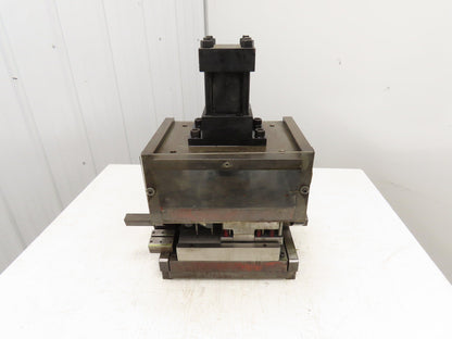 2 Ton Hydraulic Die Punch Press Bench Top 2" Stroke 800PSI 8" Open Die