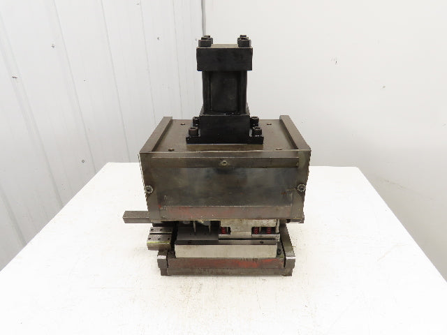 2 Ton Hydraulic Die Punch Press Bench Top 2" Stroke 800PSI 8" Open Die