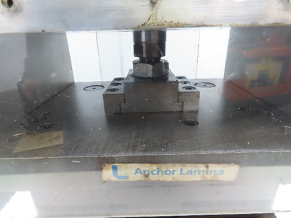 2 Ton Hydraulic Die Punch Press Bench Top 2" Stroke 800PSI 8" Open Die