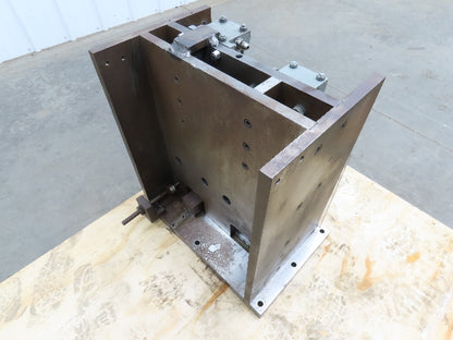 Dual 2 Ton Hydraulic Die Punch Press Bench Top 2" Stroke 1500PSI 7" Open Die