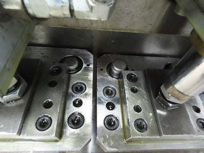 Dual 2 Ton Hydraulic Die Punch Press Bench Top 2" Stroke 1500PSI 7" Open Die