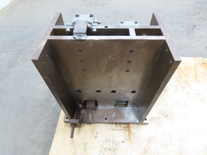 Dual 2 Ton Hydraulic Die Punch Press Bench Top 2" Stroke 1500PSI 7" Open Die