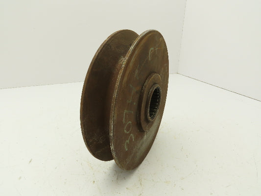 P&H Crane 307H54C1 Snatch Block Wire Rope Pulley Sheave 8-1/8" OD