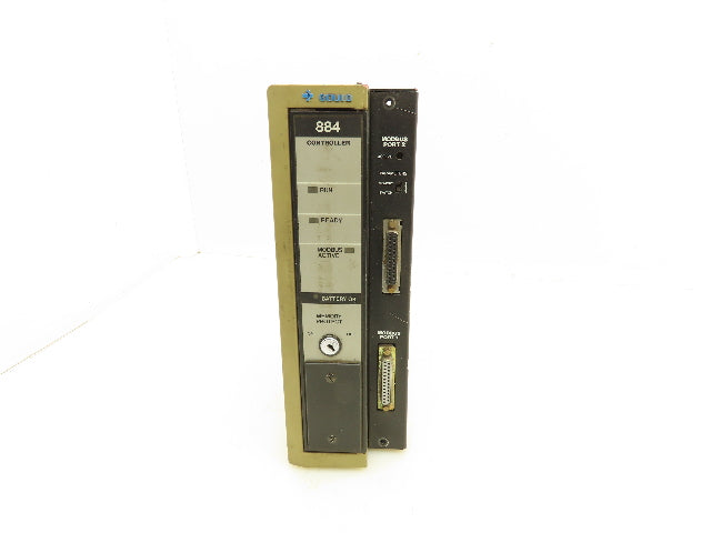 Schneider AS-884A-311 Modicon PLC Control Module 8K MBUS Port & Rio