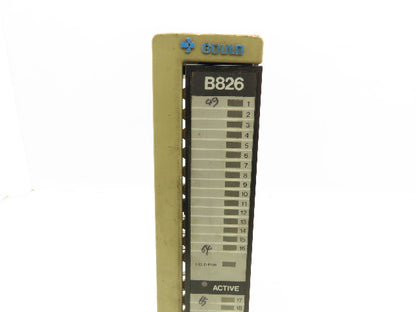 Modicon B826-000 CPU PLC Output Module