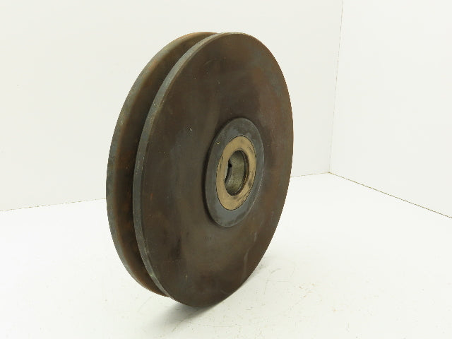 Snatch Block Wire Rope Steel Pulley Sheave 11-3/4" OD 2" Bore NS 1321