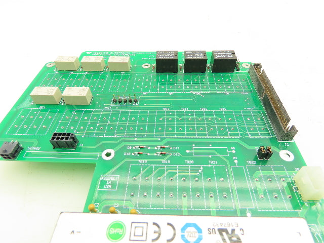 Teledyne Electronic D65295B PCB Back Panel Assembly