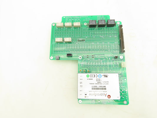 Teledyne Electronic D65295B PCB Back Panel Assembly