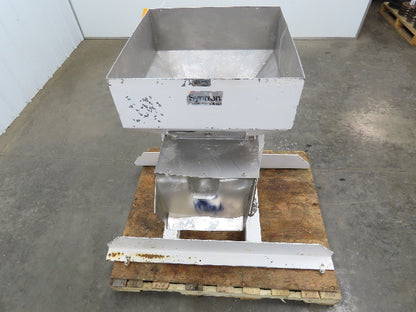 Syntron D90026 Vibra-Flow Vibrator Hopper Feeder 21x21" Stainless Steel