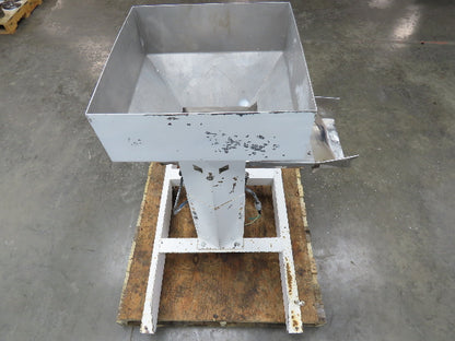 Syntron D90026 Vibra-Flow Vibrator Hopper Feeder 21x21" Stainless Steel