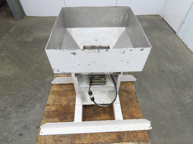 Syntron D90026 Vibra-Flow Vibrator Hopper Feeder 21x21" Stainless Steel